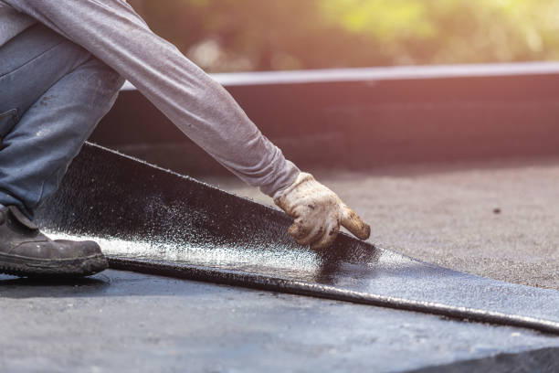 Professional Basement Waterproofing technician working in Jackson, MN